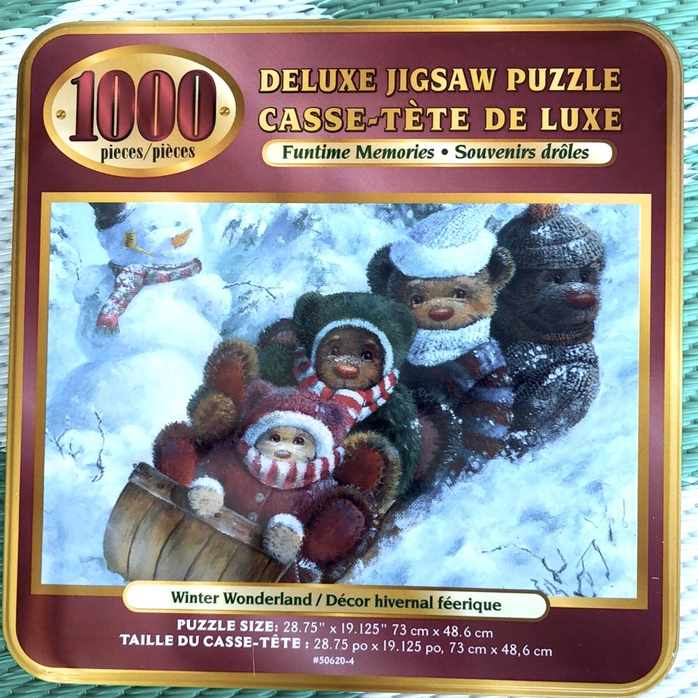 Winter Wonderland (Funtime Memories) Puzzle in Tin Box